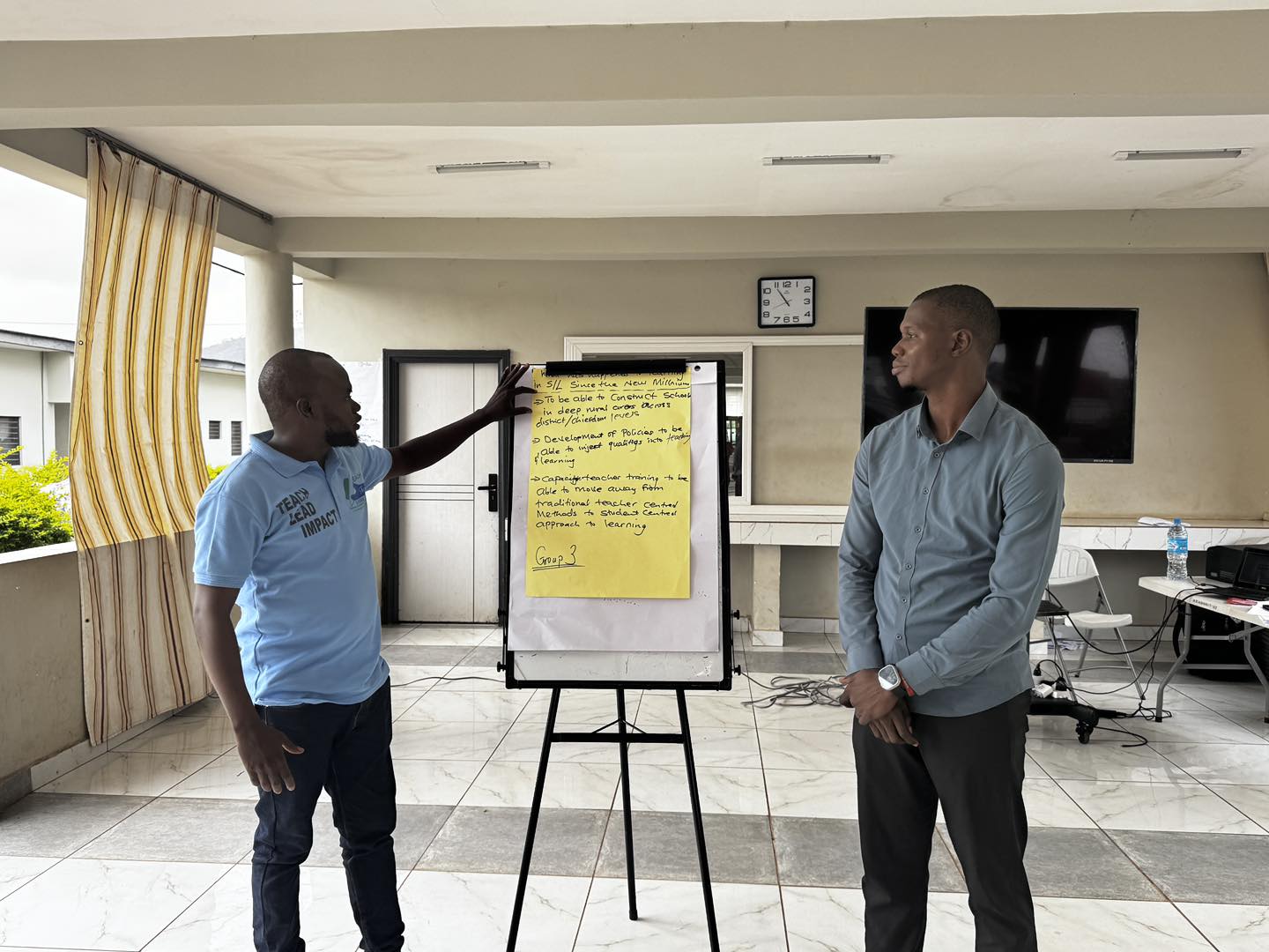 TFSL Concludes Day One of TaRL Training of Trainers at Mount Zion Training Center